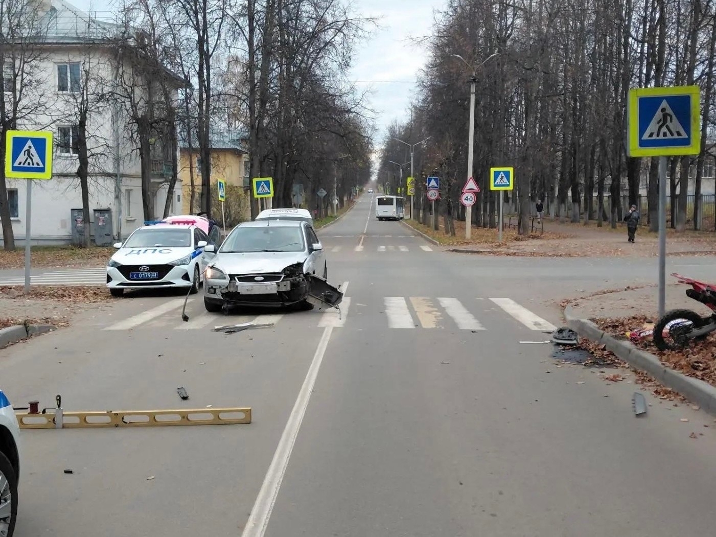 Fyjf В ДТП пострадал 15 -летний водитель мотоцикла - Телеканал